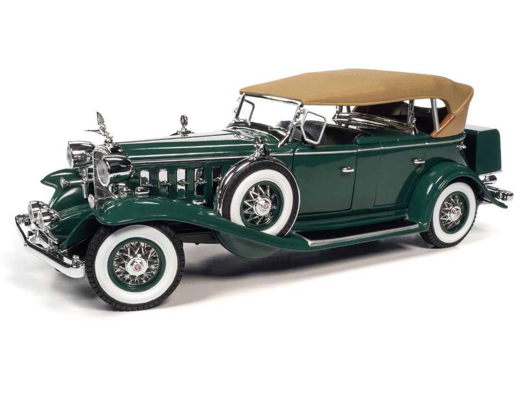Auto World 1/18 1932 Cadillac V16 Phaeton - Dark Green
